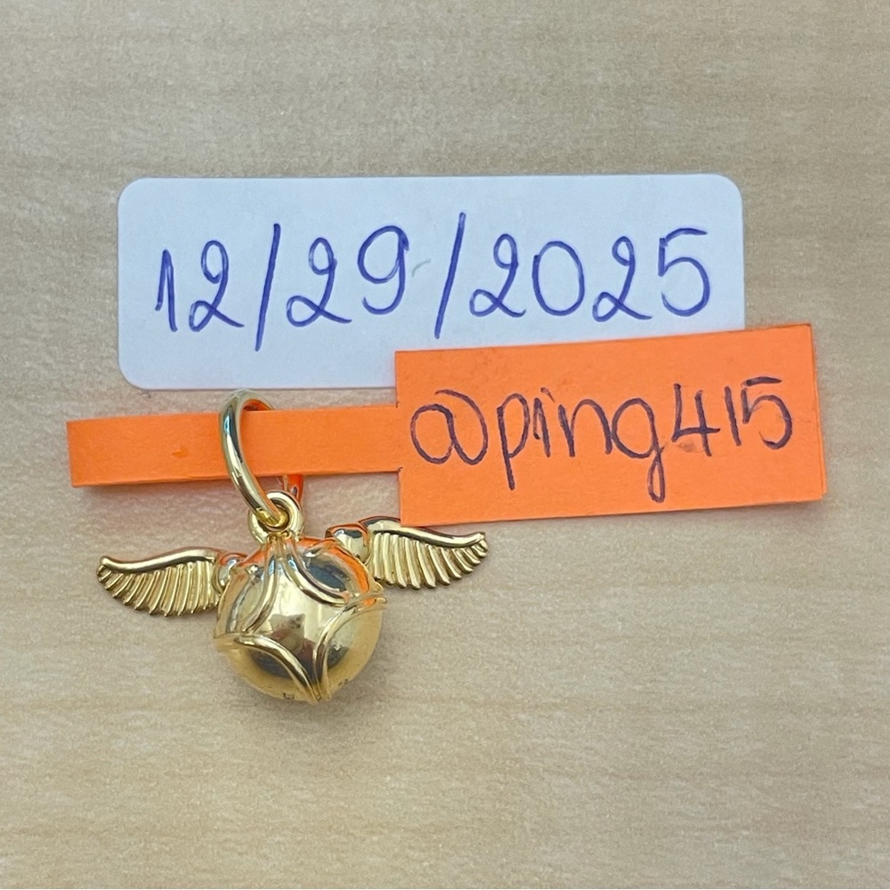 Pandora Harry Potter Golden Snitch pendant - Picture 8 of 9